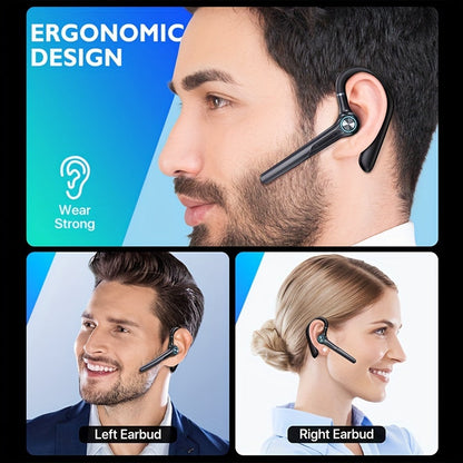 NNETM Wireless Headset Dual Mic Noise Canceling