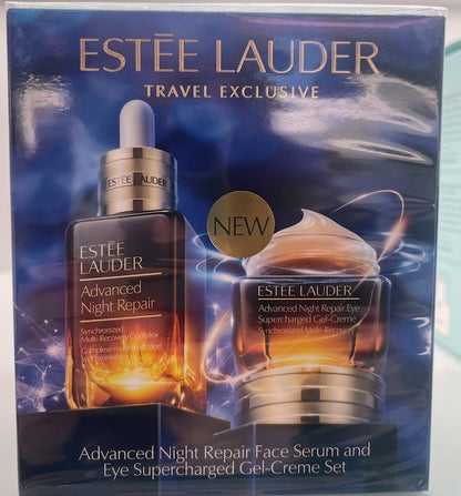 Estée Lauder Advanced Night Repair Face Serum 50ml + Eye Supercharged Gel-Crème 15ml