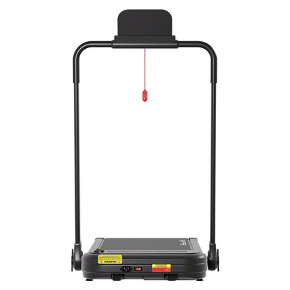 Everfit Treadmill Electric Walking Pad with Incline Foldable for Home Gym Black