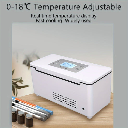 NNETM Insulin Fridge Box USB Car Medicine Cooler